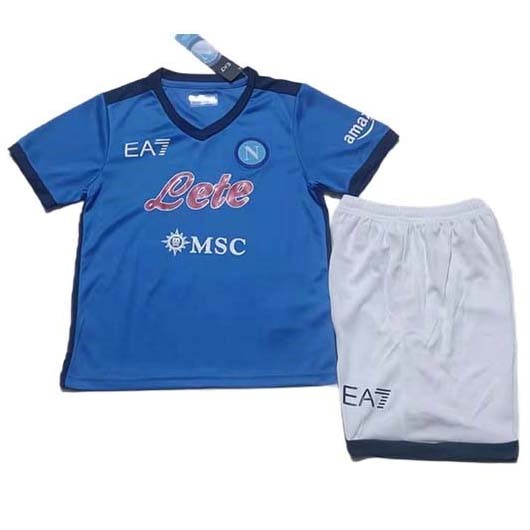 Camiseta Napoli Primera equipo Niño 2021-22